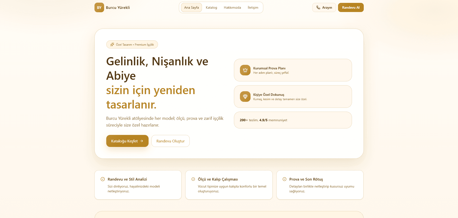 Burcu Yürekli e-ticaret ana sayfa vitrin görseli